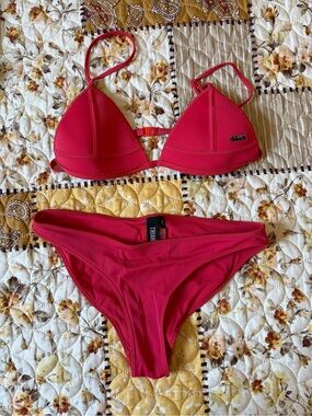Bikini Sets and Individual Pieces + Bag